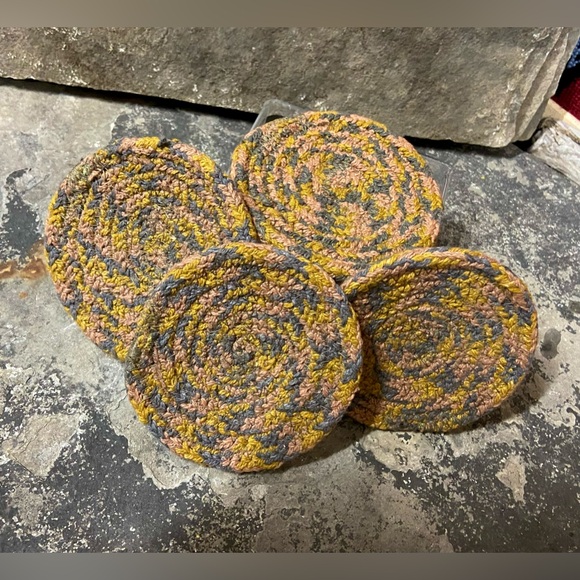 Ethically Made Rug Coasters - Picture 3 of 9